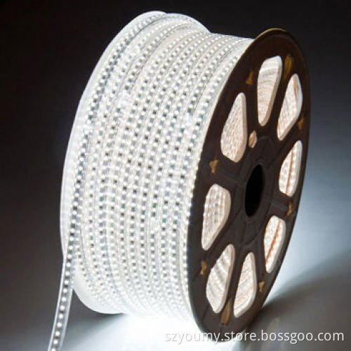 SMD 3528 LED Strip, 220V 60LEDs/m High Voltage, Waterproof